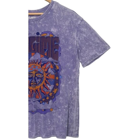 Sublime Shirt Womens XL Purple Acid Wash Summer Tour 1995 Graphic Short Sleeve - Picture 6 of 12